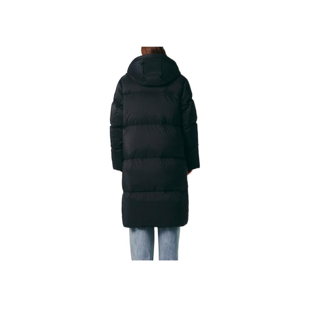 New FILA Down Jackets Unisex Black FS2DJE4103X-BLK