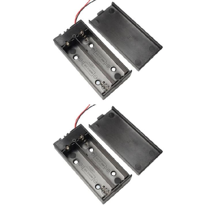

Enhances 18650 Battery Enclosure Featuring Tight Fit Design and Extended Leads for Precisions Electronic Applications 1