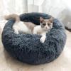 Eryan All-Season Long Plush Round Pet Bed