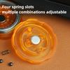 Fidget Magnetic Push Coin Mechanical Slider Pushing Card Edc Relieve Stress Reducing Sensory Toy Adults Anti Anxiety Hypnosis