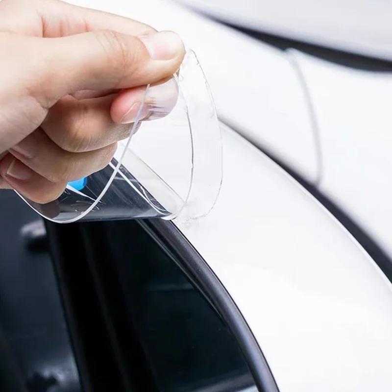 Car Rearview Mirror Rain Shade Cover Sticker for Hyundai Tucson Creta Accent I30 Sonata Elantra Solaris Kona I10 IX35 I20 Getz MM8