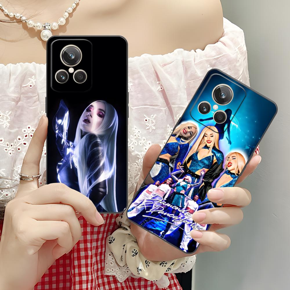Fashion Ava Max Matte TPU Mobile Phone Case for Realme GT 8 Neo Pro C75 73 71 C67 65 C55 53 C35 31 C20 15 Colorful Cover