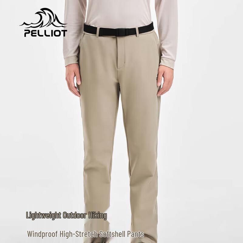 Pelliot Men's Outdoor High-Elastic Soft Shell Pants