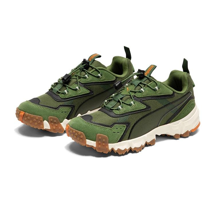 PUMA Trailfo Mts Water Pu Cushioning Low top Casual Shoes Unisex Garden Green 372220-01