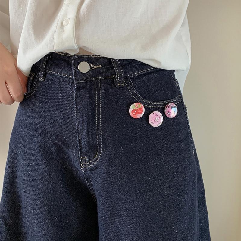 6Pcs Cartoon Metal Badges Decorative Lapel Pins For Kid Adult Backpacks Jacket Coat Hat Clothing Decoration Accessories