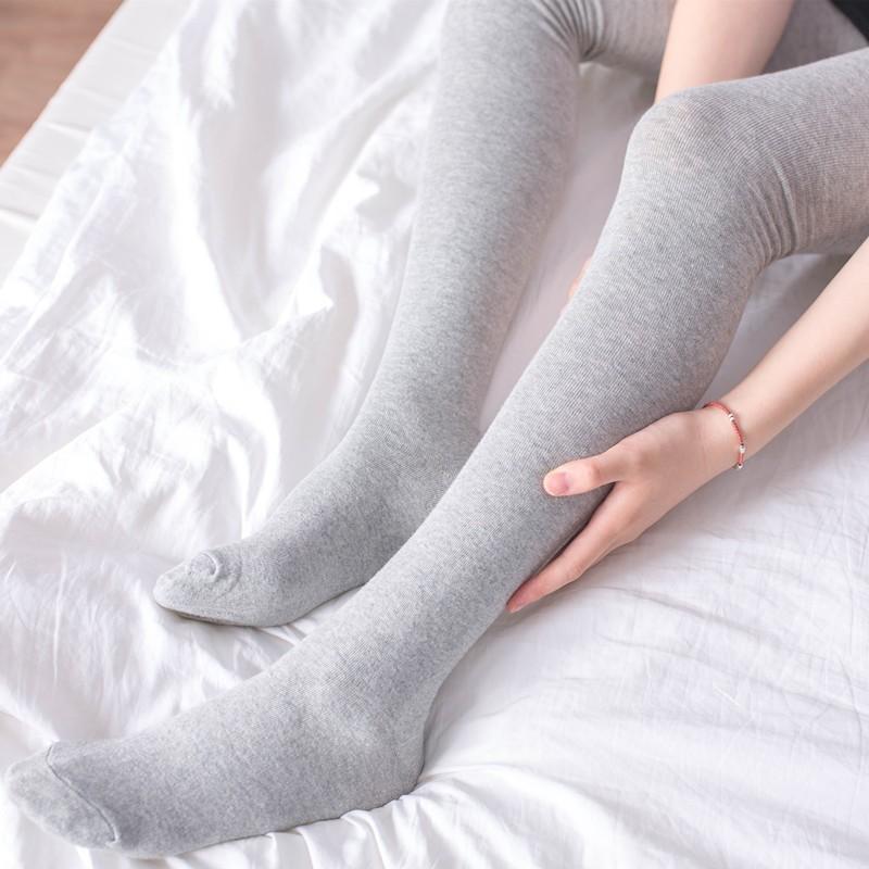 Women Over The Knee Socks Long Thigh High Stockings Extended Length High Tube Socks Soft Stretchy Material Comfortable Fit