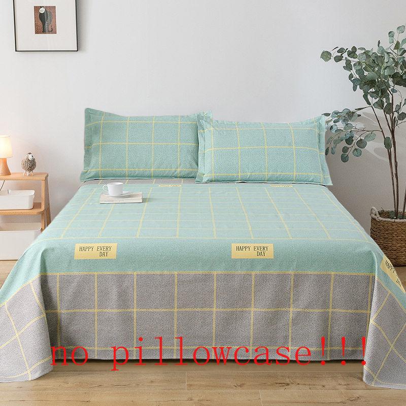 Fashion Sheets Household Skin-friendly Comfortable Breathable Protective Bedcover Single Double King Queen Size Dormitory Bed