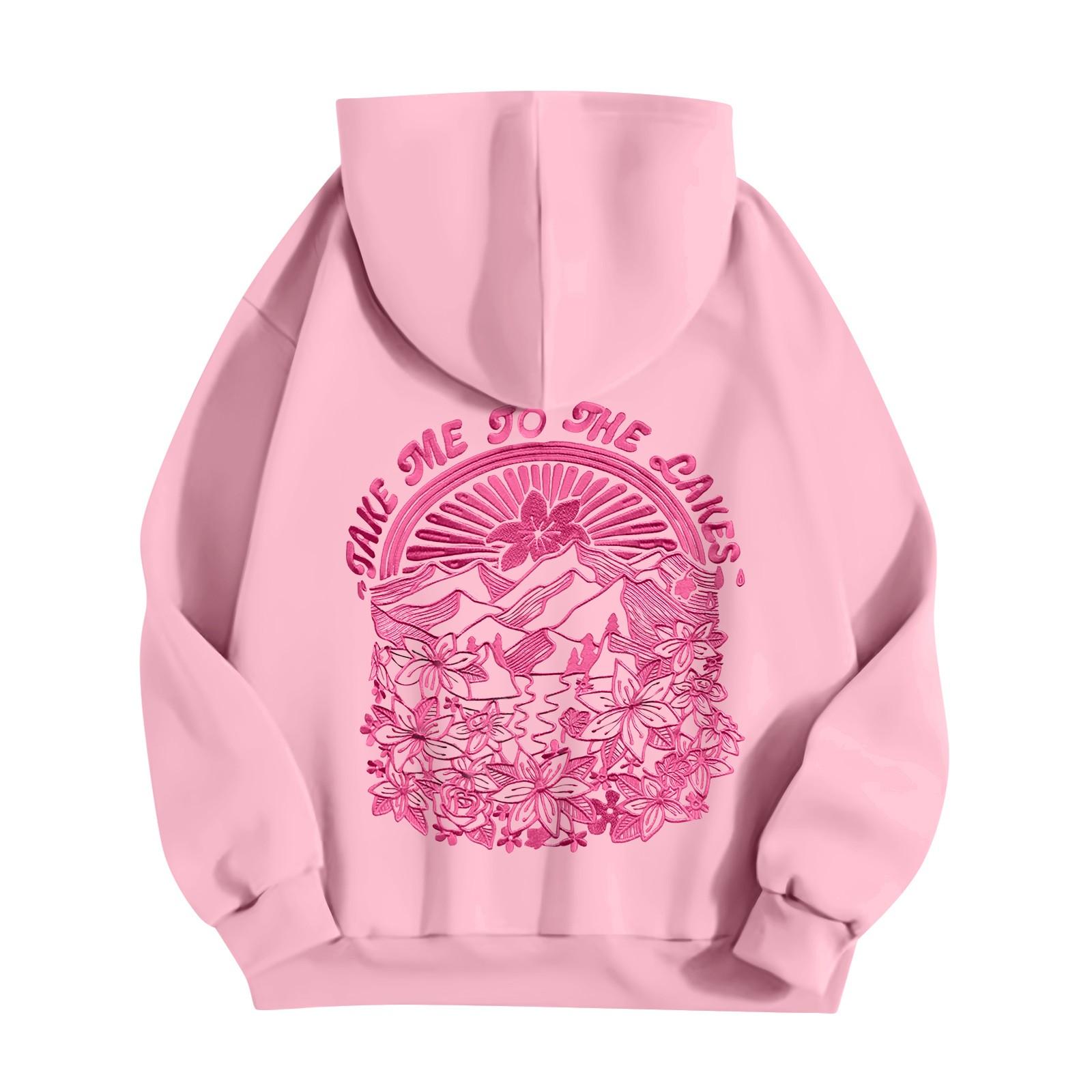 

Женская мода, женский легкий пуловер с длинными рукавами и карманами, толстовка с капюшоном в стиле консервативного стиля L