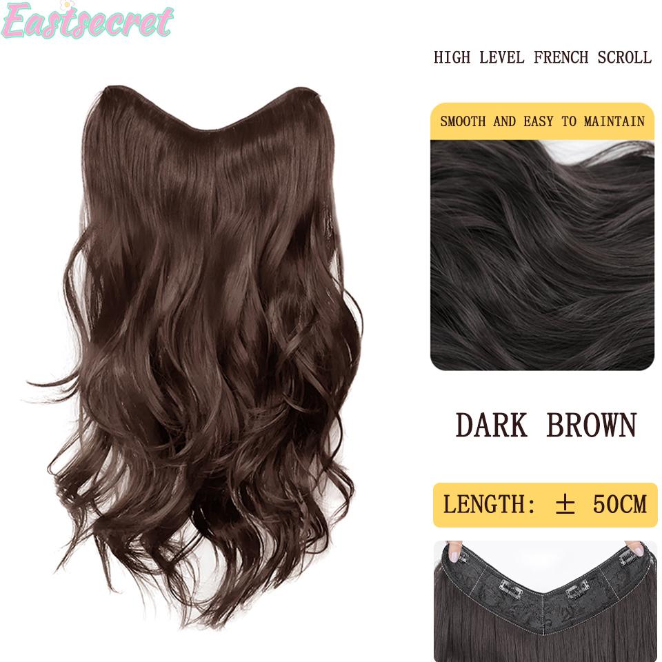 

Женский парик, цельный многослойный невидимый и бесследный кусок вьющихся волос, увеличивающий объем волос, наращивание вьющихся волос