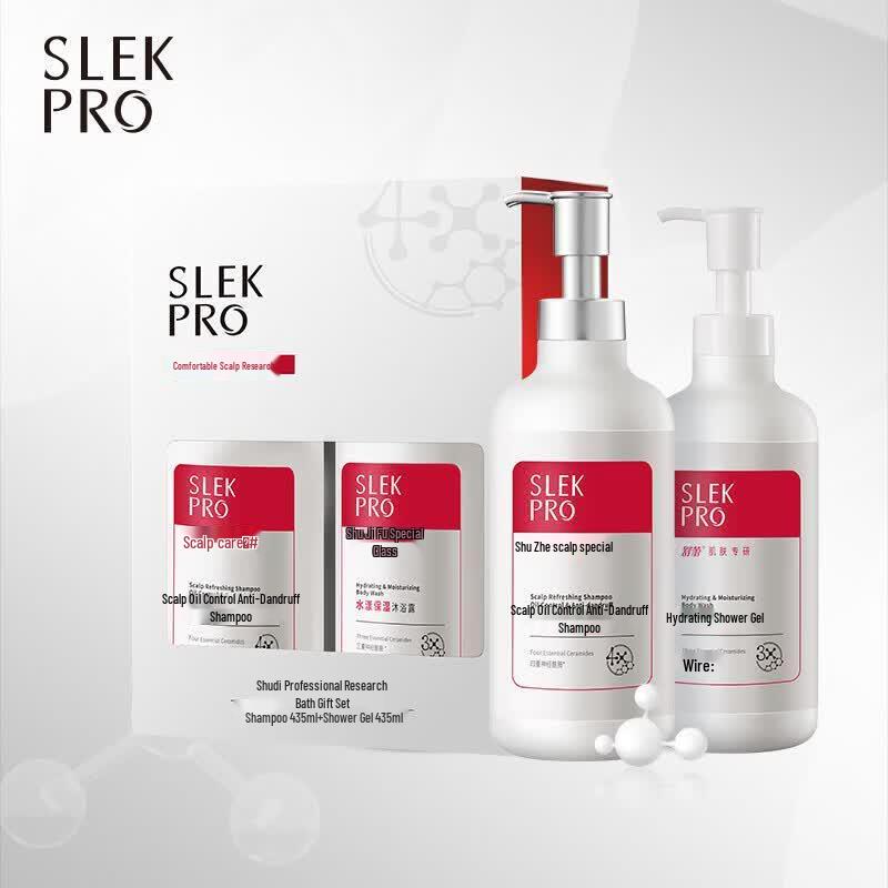 SLEK Three Lives Fortunate Hair & Body Wash Gift Set