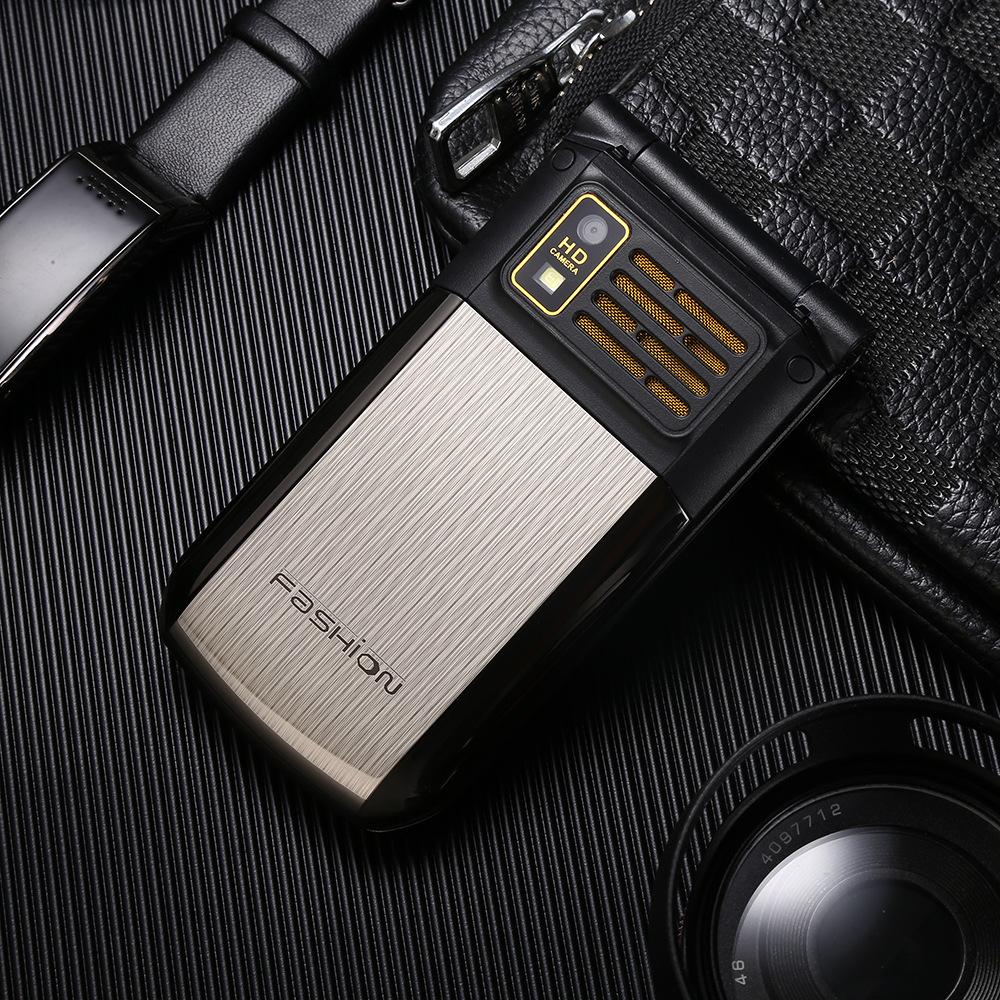 YEEMI NK2720 2G Flip Phone 2.6inches Screen 3800mAh Flashlight FM Recorder Camera Dual SIM Button Phone