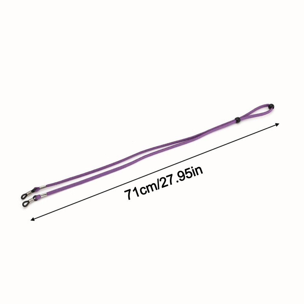 1PC Eyewear Retainer Eyeglasses Holder Strap Cord High Elasticity Durable Suede Leather Eyeglasses Strap Suede Fabric
