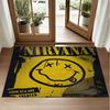 Nirvana Design Crystal Velvet Rug Soft Decorative Mat for Bedroom Entrance