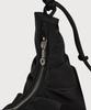 Covernat Woman Clover Heart String Hobo Bag Black
