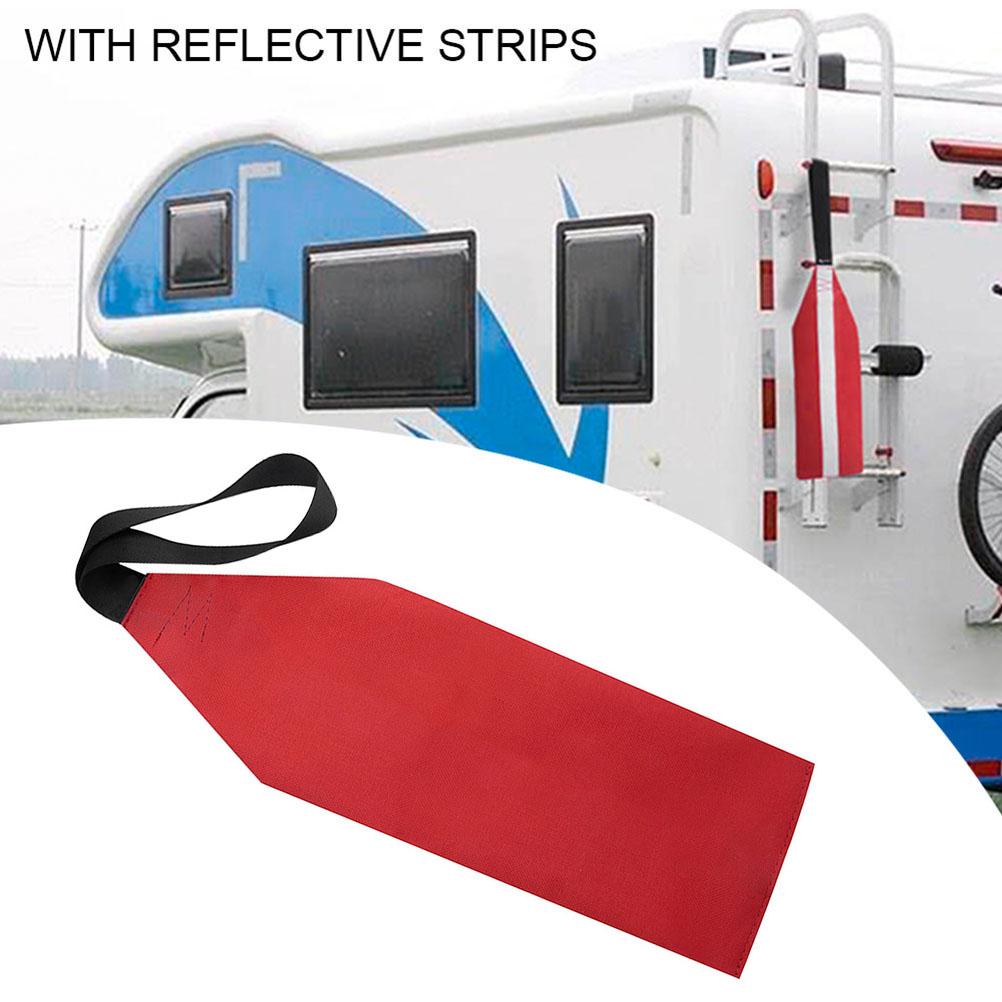 Sicherheits-Reiseflagge für Kajak Kanu Schleppwarnflagge mit Gurtband