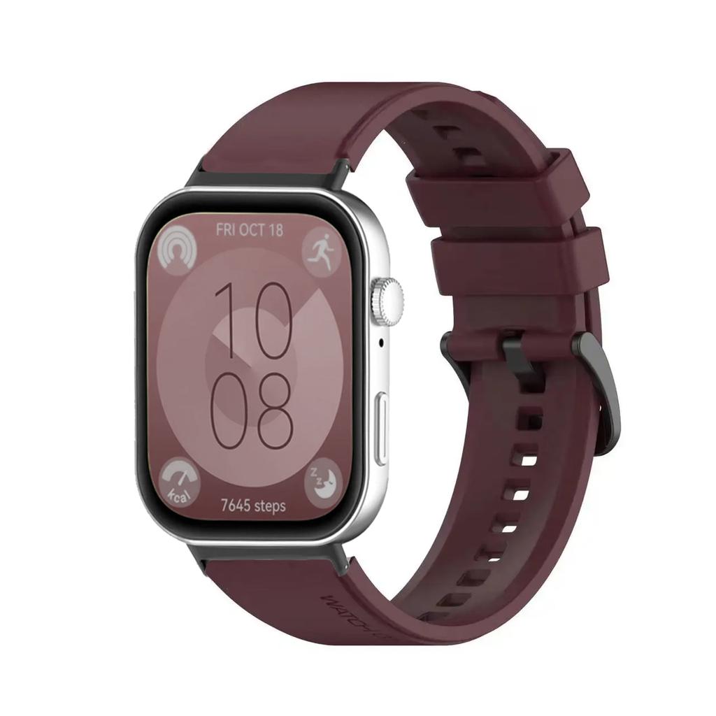 Soft Silicone Strap For Huawei Watch Fit 3 Sports Comfortable Bracelet Belt For Huawei Watch Fit 3 Correa Replaceable Wristband