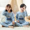 Teens Pajamas Long Sleeve 100% Cotton Pyjamas Big Kids Clothes Sets Children Boys Sleepwear Pajamas for Girls 6 8 10 12 14 Years