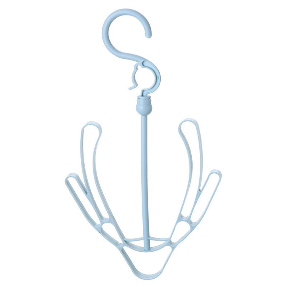 360 Degree Rotate Shoes Drying Rack Folding Hanger Hook