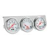 3-in-1 Auto-Anzeigegerät Wassertemperatur + Spannung + Öldruckanzeige mit LED-Licht für Auto, Marine, LKW, Traktor Dreifach-Anzeigegerät-Set