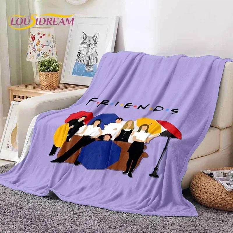 Latest Friends Classics TV 3D Soft Flannel Blankets,Throw Blanket Comfortable Blanket for Picnic Beds Sofa Home Bedroom Gift Kid