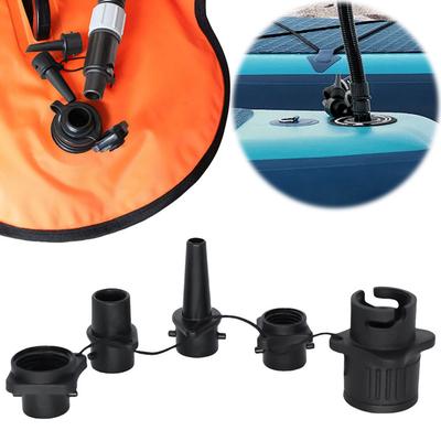 Air Valve Adaptor with Nozzles Inflatable Pump Adapter Air Valve Conversion Head for Inflatable Boat Stand-Up Paddleboard Bed