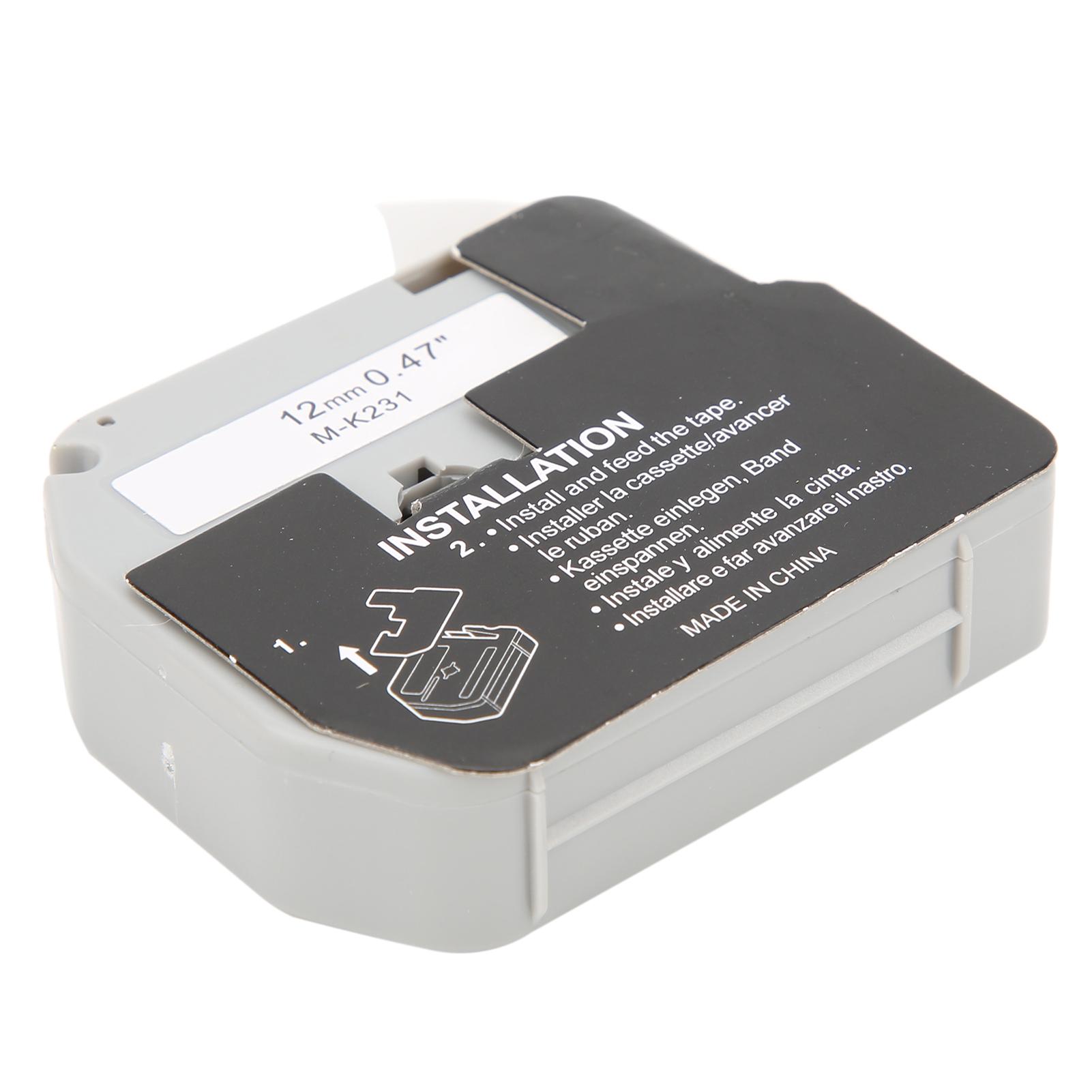 

Label Maker Refills Inking Uniform High Toughness Clear Print Quality Labeling Machine Ribbon for Printer