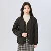 Cloud V-neck liner down jacket women's white duck down light and thin long-sleeved short light autumn and winter new gourd jacket