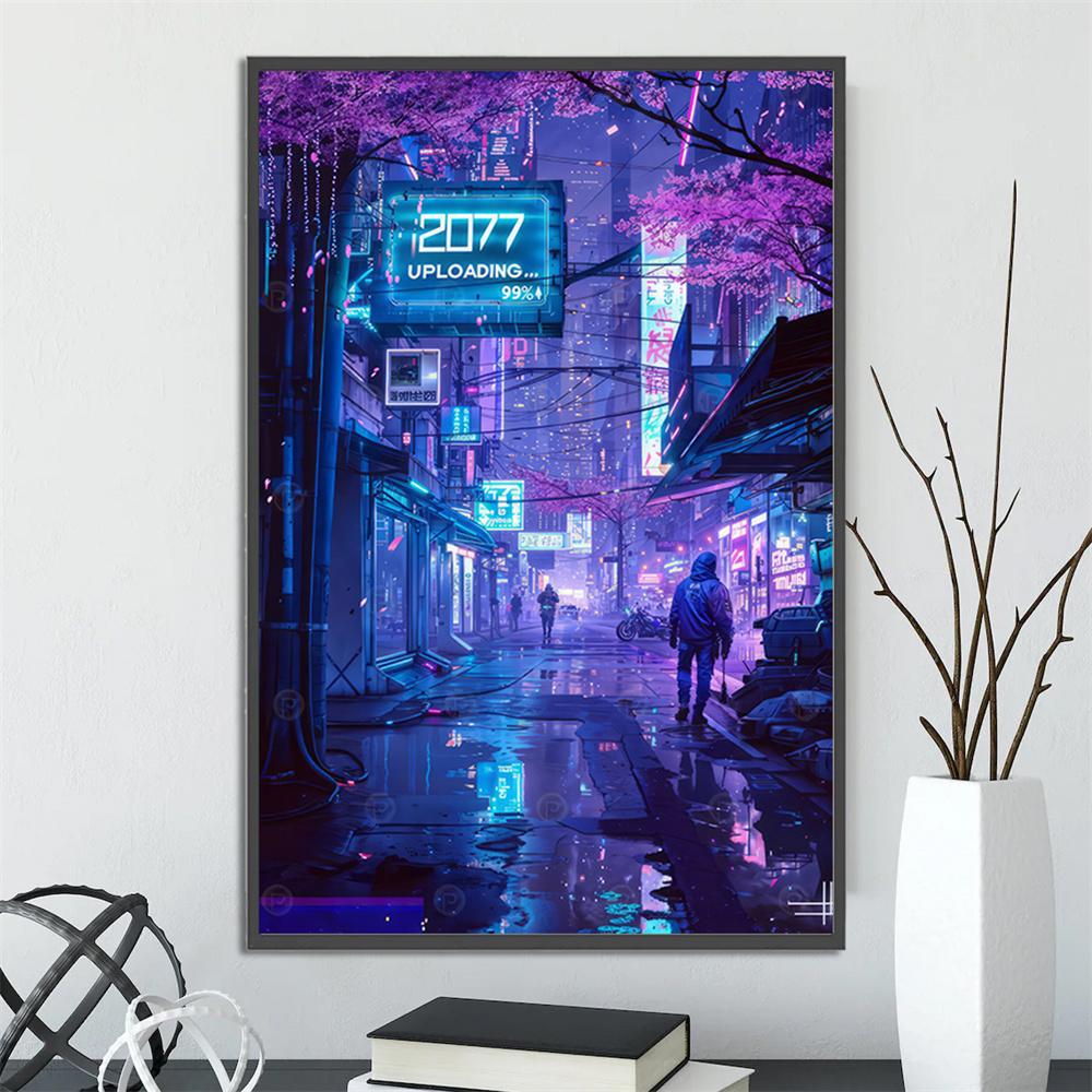 City Diamond Painting Mosaic Embroidery Cross Stitch Kit Home Decor 5D DIY Art Collection Craft Room Gift