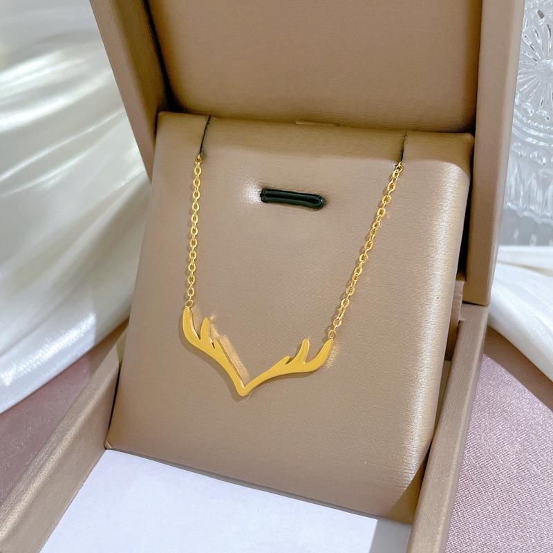 Fashion Retro Women's Necklace Temperament Micro Diamond Necklace Exquisite Collar Chain Accessories
