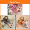 Dopamine Cold Hat Baby Cartoon Keychain With Plastic Material For Gift And Party Decor