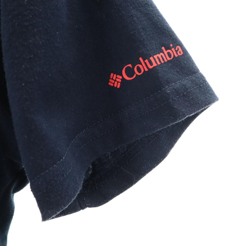 Columbia Short Sleeve T-shirt M Black Outdoors Women Used