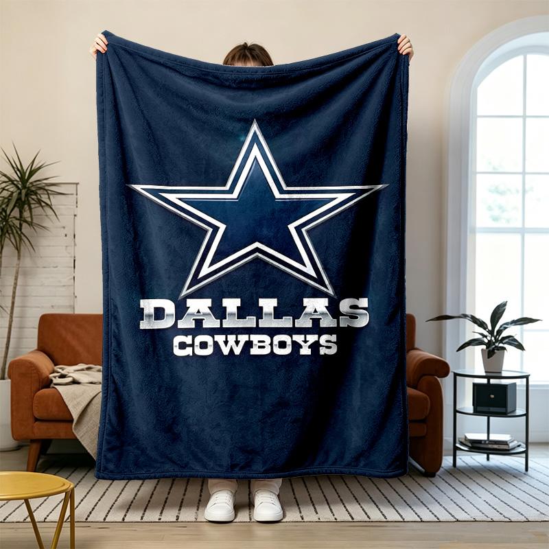 Dallas Cowboys Soft and Comfortable Flannel Suitable for Sofas Living Rooms Outdoor Camping Travel and Also Makes a Great Anniversary Gif