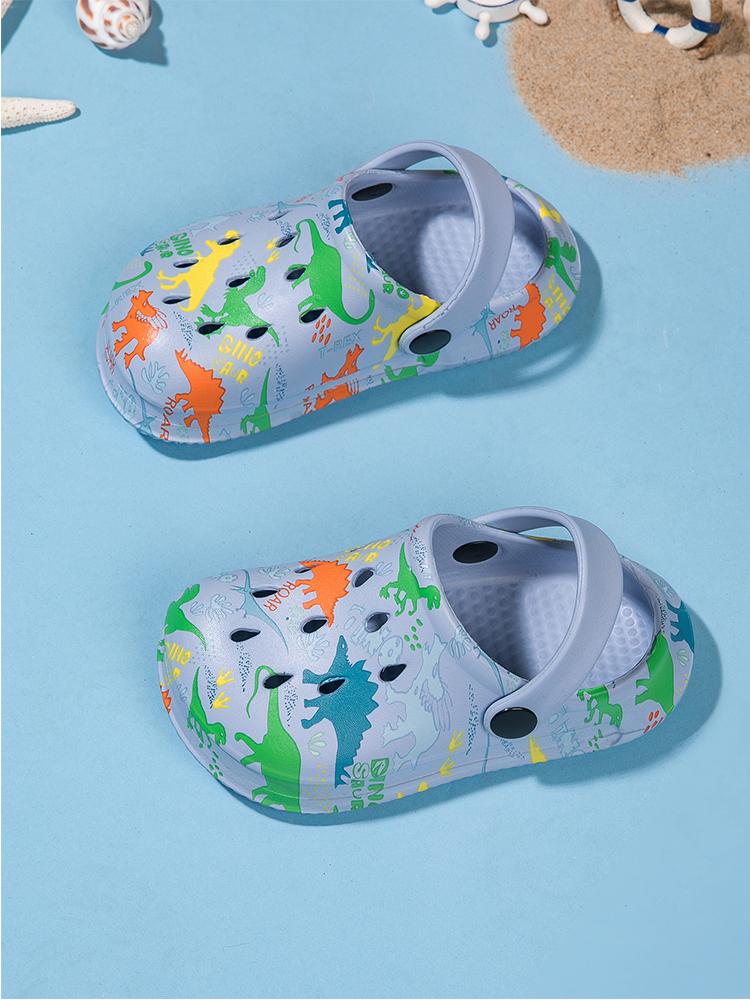 

Summer Boys Fashion Leisure Outdoor Beach Dinosaur Hole Shoes 24
