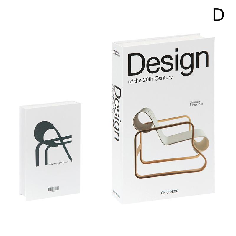 Fake Books Ornament Shooting Props Simple Decorative Book Coffee Table Decoration Bookshelf Decor