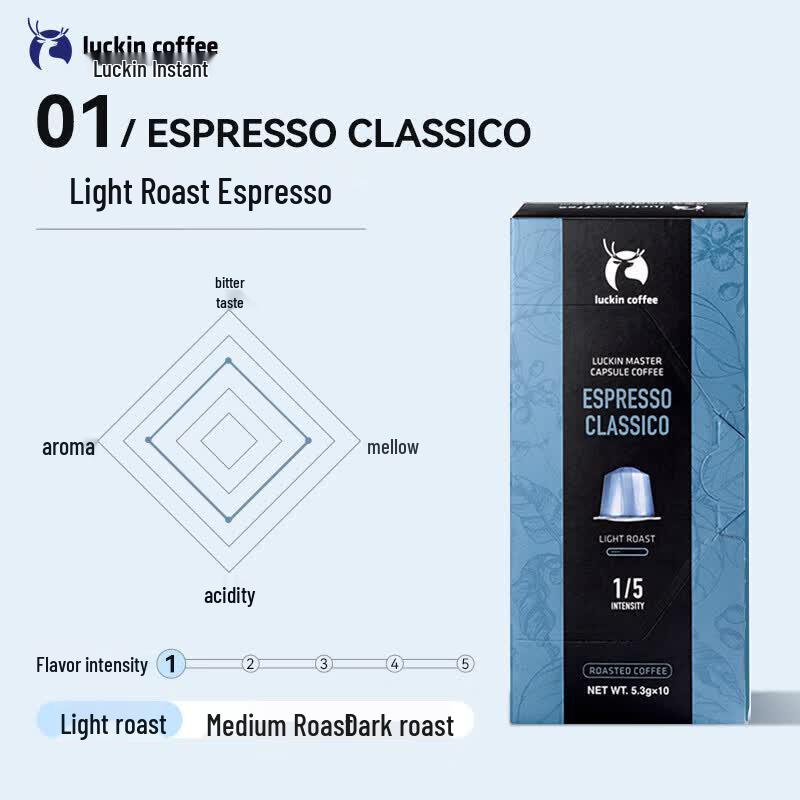 Luckin Coffee Nespresso Compatible Espresso Capsules