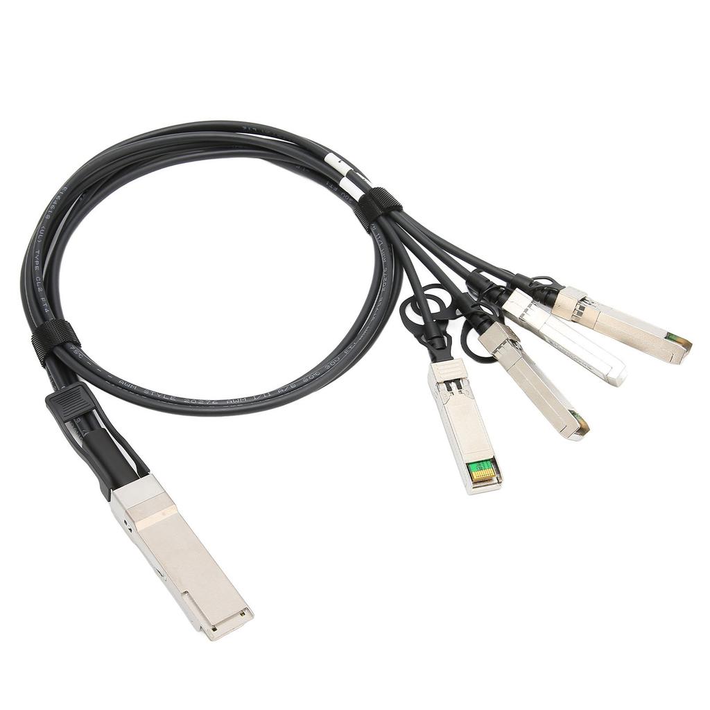 40G QSFP Cable High Speed Good Heat Dissipation High Performance Chips 1M QSFP+ to 4 SFP+ 40G Cable for Extreme for