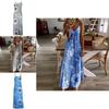 Women's Oversized Floral Printed Sleeveless Maxi Dress For Summer Holidays