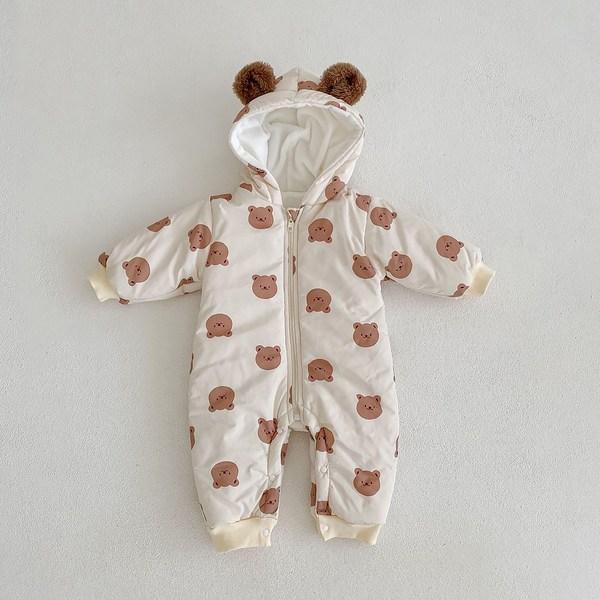 

Капюшон с капюшоном Veneez Baby Mini Bear Brush, размер №. 66, лучшая детская одежда в Корее