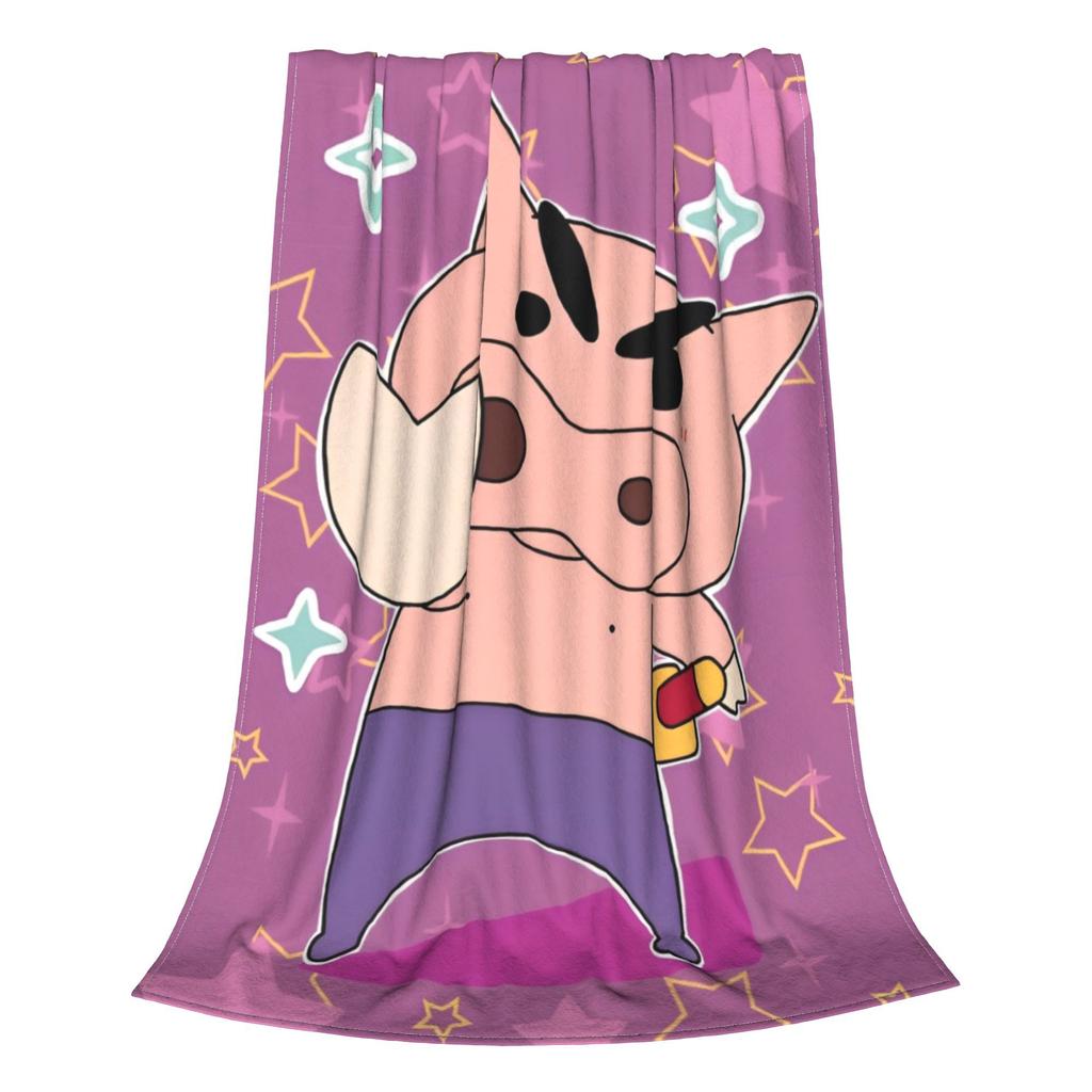 Deka Buriburizaemon Různé velikosti Super měkká a hřejivá anime kreslená Přehozy na pohovku a postel