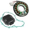 Stator Regulator Rectifier Compatible with Kawasaki KLR650 KL650A 19872007 Motorcycle Electrical System Upgrade with Gasket for