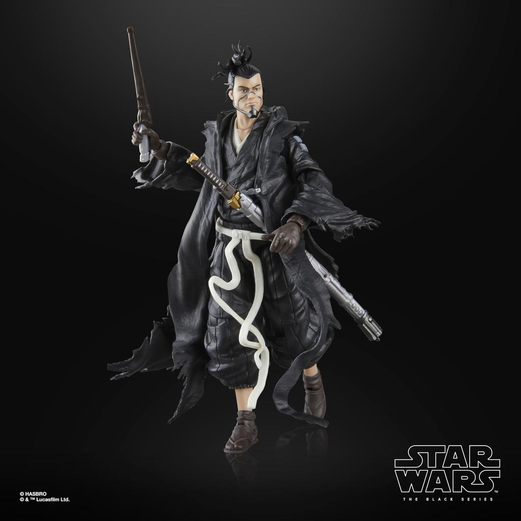 Hasbro Star Wars Black Series Ronin, Star Wars: Visions Premium Collectible 15cm Action Figure G0896, Authentic