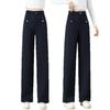 Fashion Loose and Thin Narrow Version Versatile Casual Wide-leg Pants Women's 1116 Summer Thin High-waisted Straight-leg Pants