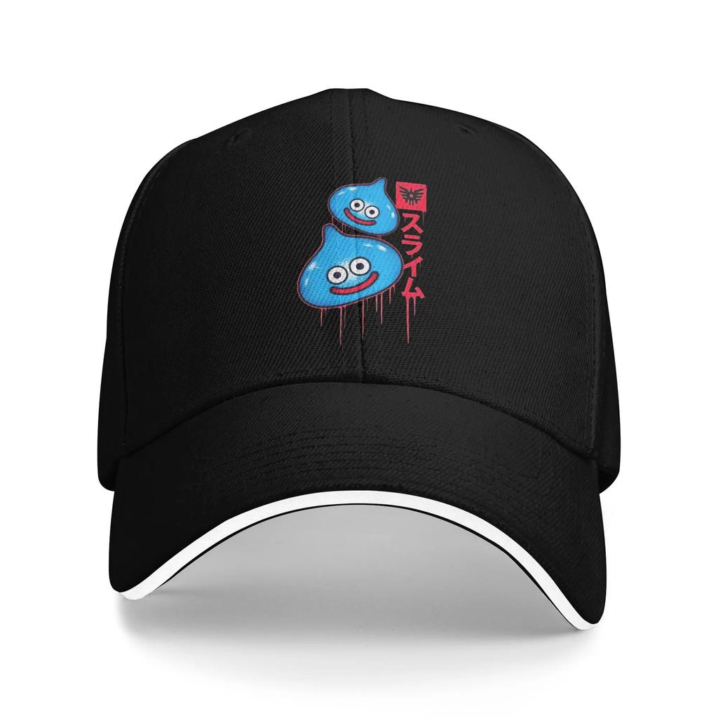 Dragon Quest Slime Baseball Cap Outfit Leisure Sun Cap For Unisex Women Golf Headewear Adjustable Fit