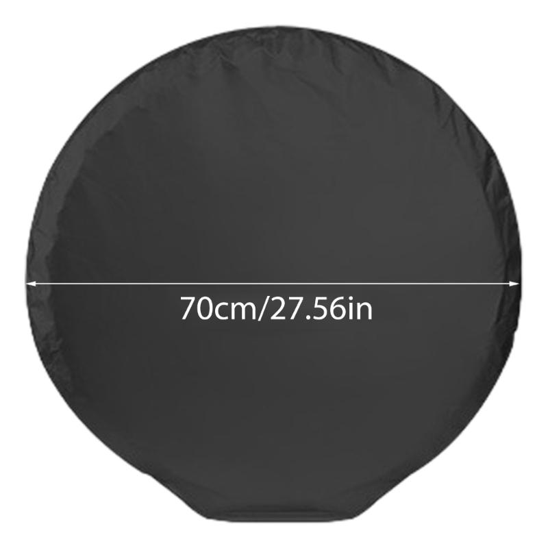 Car Tire Covers with Enhances Durability & Anti Wind Features Windproof Tire Cover Vehicle Spare for Seasonal Storage
