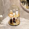 Single/double-layer 1pc Bathroom Skin Care Cosmetics Iron Bird Cage Storage rack,Jewelry Makeup Organizer Storage Rack Suitable for Girls.