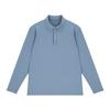 VOLVIK GOLFWEAR Men'S Back-Sleeve Perforated Collar Long Sleeve T-Shirt Vmtsq385_Dl