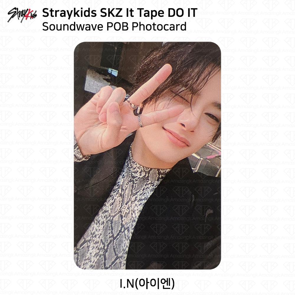 

Stray Kids SKZ It Tape DO IT Soundwave POB Фотокартка Бан Чан Лі Ноу KPOP I.N
