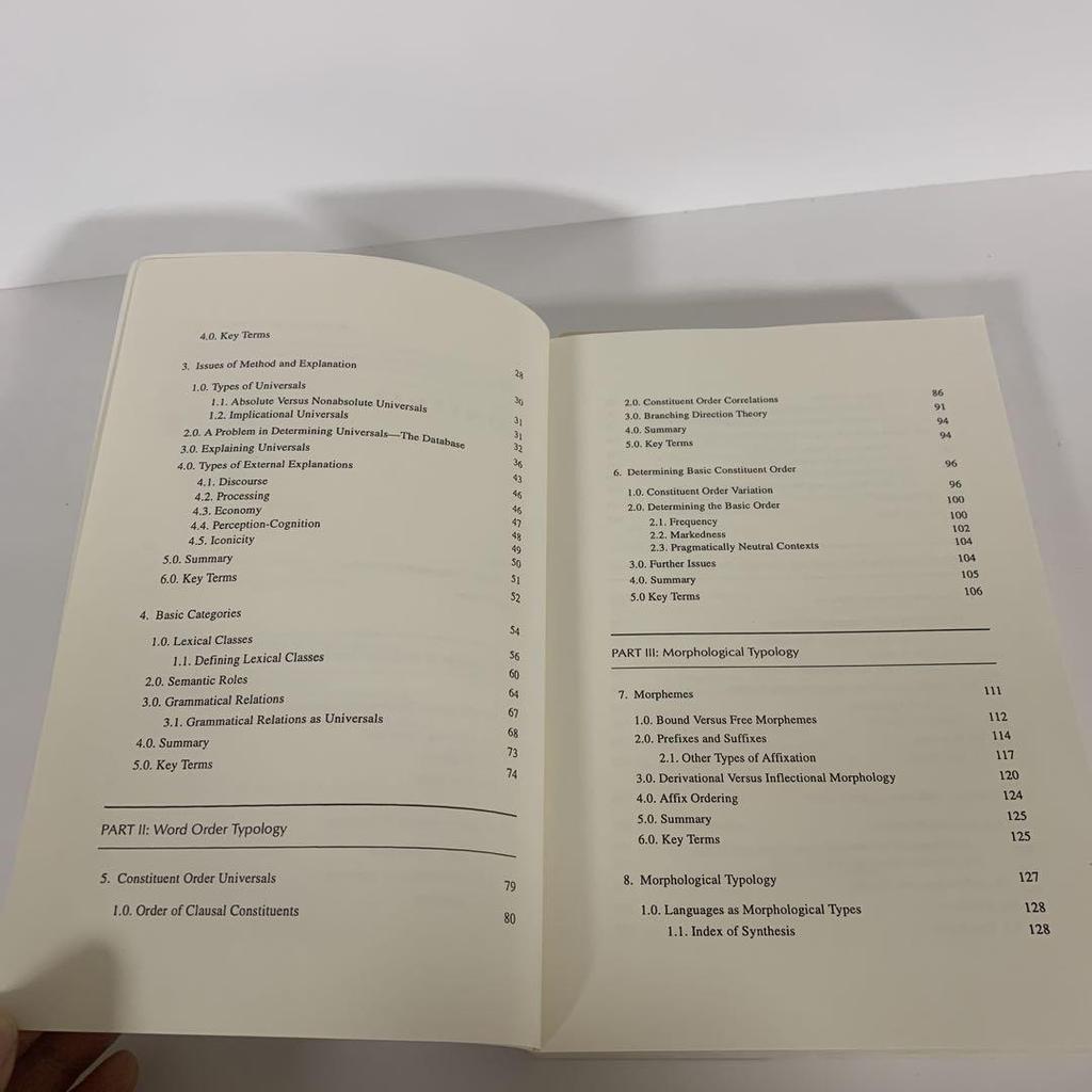 [USED] Introduction to Typology