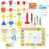 Magic Water Drawing Mat Coloring Doodle Mat with Magic Pens Educational Toys  Painting Board Montessori Toys for Kids Gifts