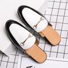 Scarpe Uomo Muller con Fantasia Coccodrillo Ciabatte Estive Slip-on Uomo Mezza Pantofola Pelle Traspirante Mocassini Casual da Uomo Scarpe Piatte Fresche Pigre